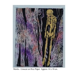 Prints and Pastels on paper